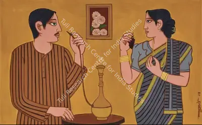Lalu Prasad Shaw (Artist), Untitled, 2014, Painting