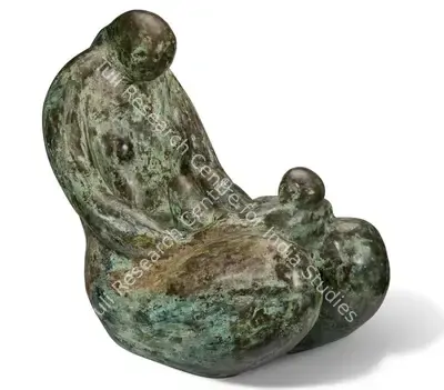Prodosh Dasgupta (Artist), Cradle, 1955, Sculpture