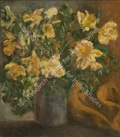 Jehangir Sabavala (Artist), Still Life, 1948, Painting