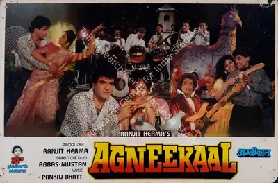 Ranjit Herma (Producer), Agneekaal, 1990, Lobby Card