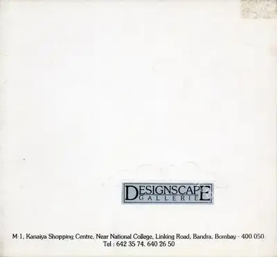 Designscape Gallerie (Organiser), An Exhibition of Paintings, 1993, Group Exhibition Invitation