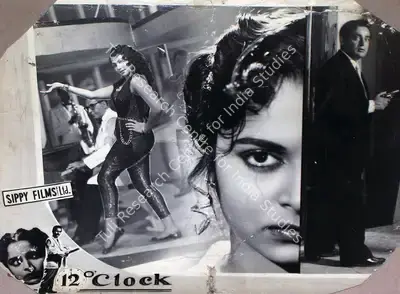 V.K. Murthy (Cinematographer), 12 O Clock, 1958, Lobby Card