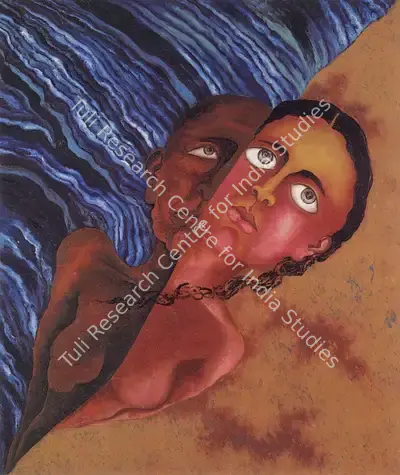 Arpana Caur (Artist), Time Image, 1990, Painting