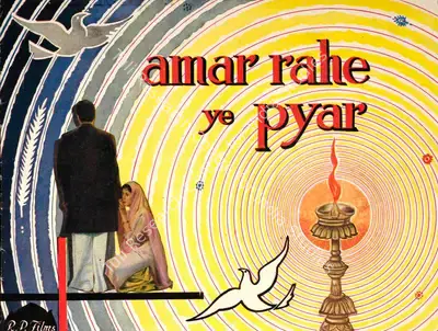 Radhakishan Prabhu (Producer), Amar Rahe Ye Pyar, 1961, Song-Synopsis Booklet