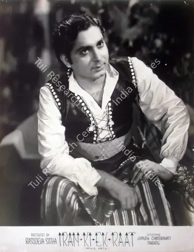 Basudev Sinha (Producer), Iran Ki Ek Raat, 1949, Lobby Card