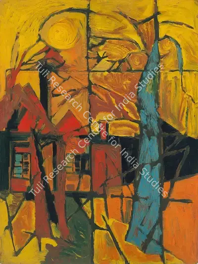Avinash Chandra (Artist), Untitled, 1955, Painting
