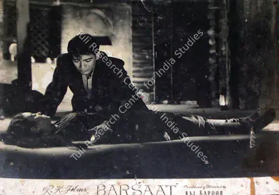 Jal Mistry (Cinematographer), Barsaat, 1949, Lobby Card