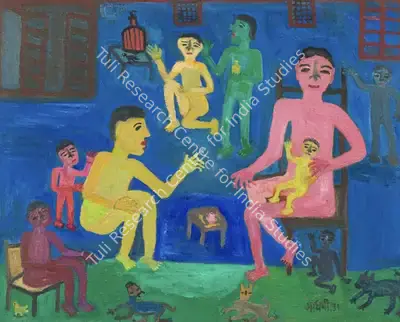 Madhavi Parekh (Artist), Untitled, 1991, Painting
