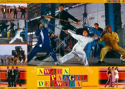 Firoz A. Nadiadwala (Producer), Awara Paagal Deewana, 2002, Lobby Card