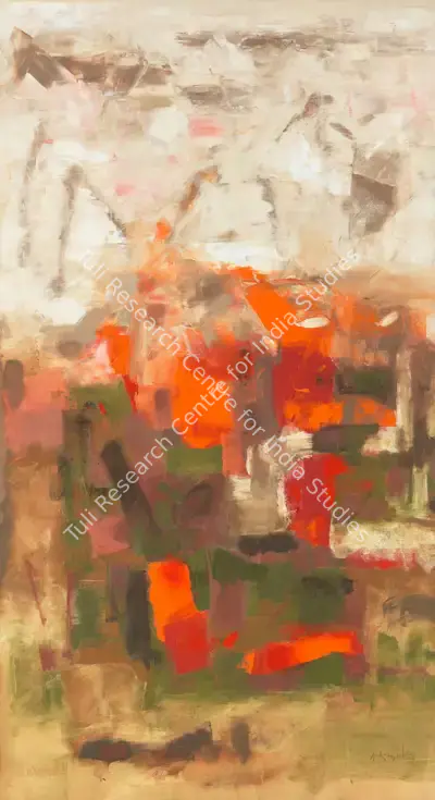 K.M. Adimoolam (Artist), Terra Incognita, 2005, Painting