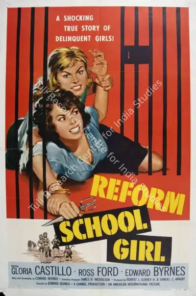 Samuel Z. Arkoff (Producer), Reform School Girl, 1957, Poster