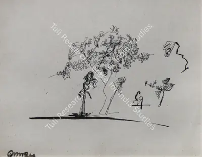 Himmat Shah (Artist), Untitled, Drawing