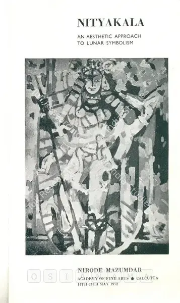 Nirode C. Mazumdar (Artist), Nirode Mazumdar, 1972, Solo Exhibition Catalogue