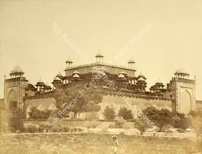 Felice Beato (Photographer), Akbar's Tomb, Secundra, Agra, 1859, Antiquarian Photograph