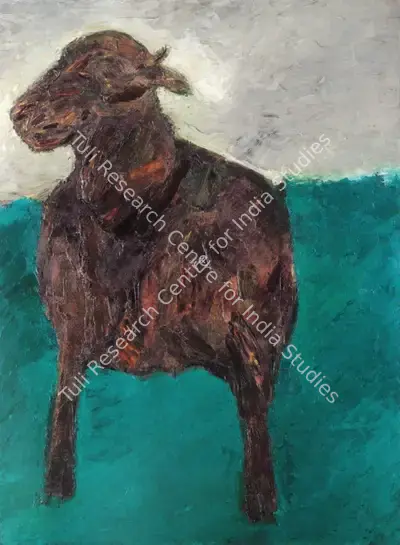 Tyeb Mehta (Artist), Untitled, 1962, Painting