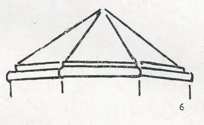 Unknown (Artist), Dome of Sultan Ghari, 1231, Sketch