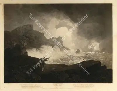 After Joseph Wright (Artist), Winter's Tale, 1794, Aquatint
