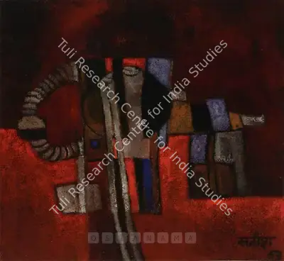 Satish Gujral (Artist), Gas Plant, 1963, Painting