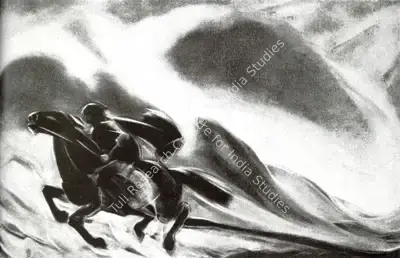 Svetoslav Roerich (Artist), Messenger, Painting
