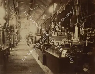 Shew Shankar Narayan (Photographer), Central View - Indian Courts, 1883, Antiquarian Photograph