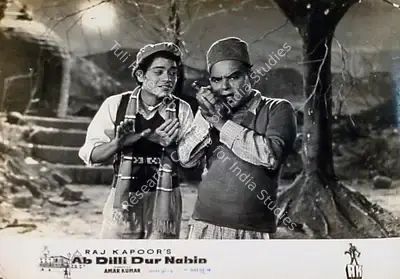 Jaywant Pathare (Cinematographer), Ab Dilli Dur Nahin, 1957, Lobby Card