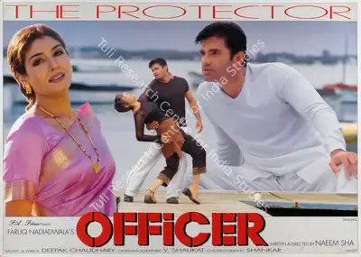 Faruq Nadiadwala (Producer), Officer, 2001, Lobby Card