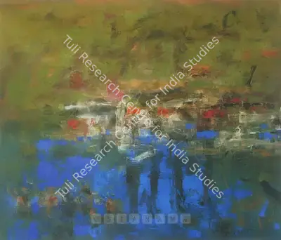 K.M. Adimoolam (Artist), Untitled, 2003, Painting