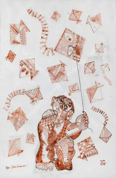 Ranjitsinhrao Gaekwad (Artist), Untitled, 1997, Painting