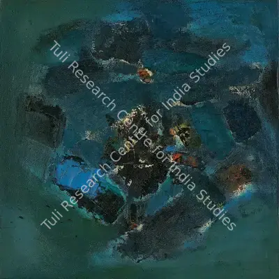 Laxman Shreshtha (Artist), Untitled, 1975, Painting