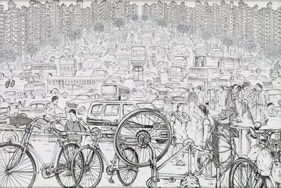 Suhasini Kejriwal (Artist), Untitled, Painting