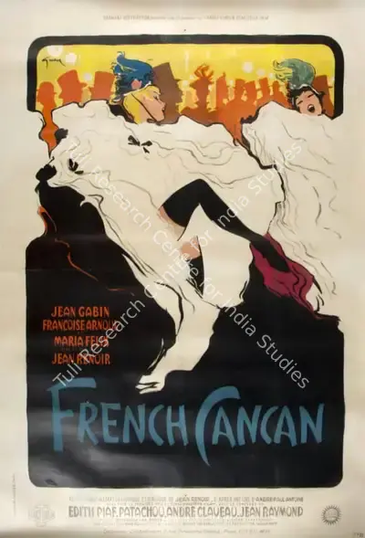 Jean Renoir (Director), French Cancan, 1955, Poster