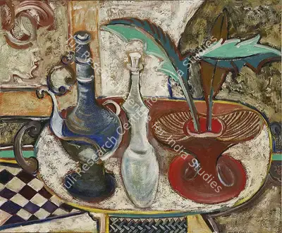 S.K. Bakre (Artist), Untitled (Still - Life), 1964, Painting