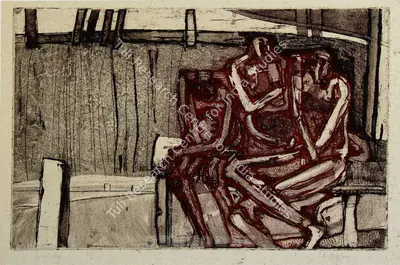 Rameshwar Broota (Artist), Untitled, Graphic Art