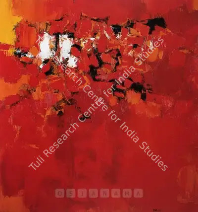 S.H. Raza (Artist), Trishna, 1962, Painting