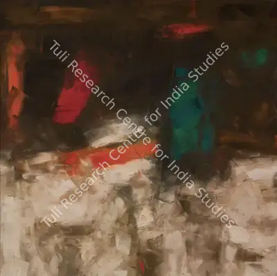 K.M. Adimoolam (Artist), Reflex-94, 1994, Painting