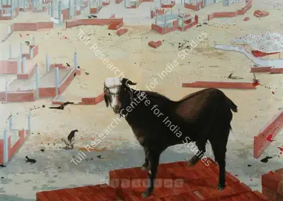 Jagannath Panda (Artist), An Urban Landscape, 2005, Painting