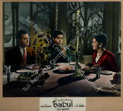 Fali Mistry (Cinematographer), Babul, 1950, Photographic Still Mounted on Lobby Card