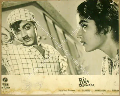 B.R. Panthulu (Producer), Dil Tera Deewana, 1962, Lobby Card