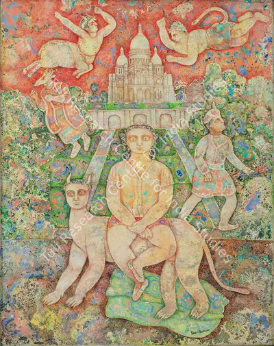 Sakti Burman (Artist), Untitled, 2009, Painting