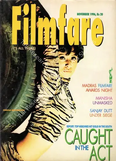 Khalid Mohamed (Editor), Filmfare, 1996, Magazine