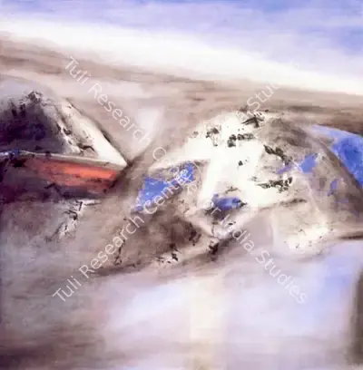 Laxman Shreshtha (Artist), Untitled, Painting