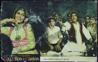 Pradeep Kumar (Producer), Do Dilon Ki Dastan, 1966, Lobby Card