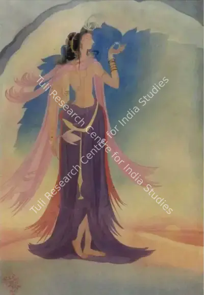 M.A.R. Chughtai (Artist), Untitled, Painting
