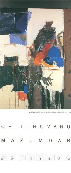 Chittrovanu Mazumdar (Artist), Chittrovanu Mazumdar, 1997, Solo Exhibition Invitation