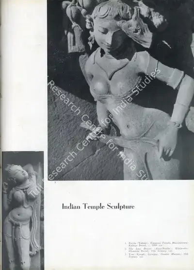 K.M. Munshi (Essayist), Indian Temple Sculpture, 1956, Essay
