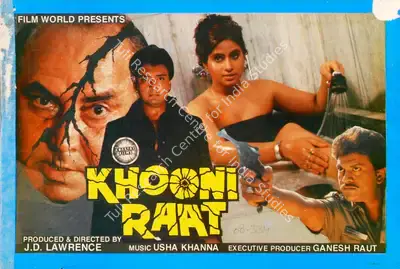 J.D. Lawrence (Producer), Khooni Raat, 1991, Song-Synopsis Booklet