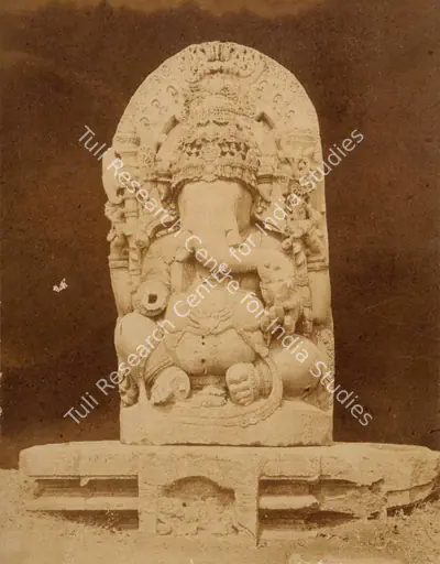 William Henry Pigou (Photographer), Ganesha, The God of Wisdom, 1855, Antiquarian Photograph