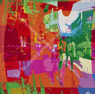 George Martin (Artist), Modified Cross Words, 2008, Painting