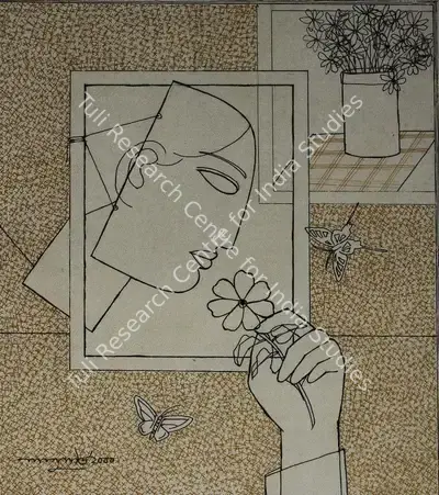Lalu Prasad Shaw (Artist), Untitled, 2000, Drawing