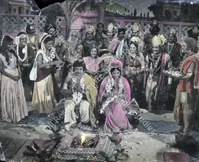 Anant Wadadeker (Cinematographer), Mahasati Savitri, 1973, Photographic Still